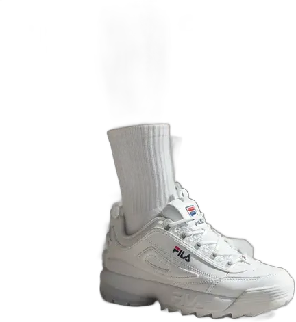 Kids' Casual Chunky Laminated Sneakers Disruptor Fila