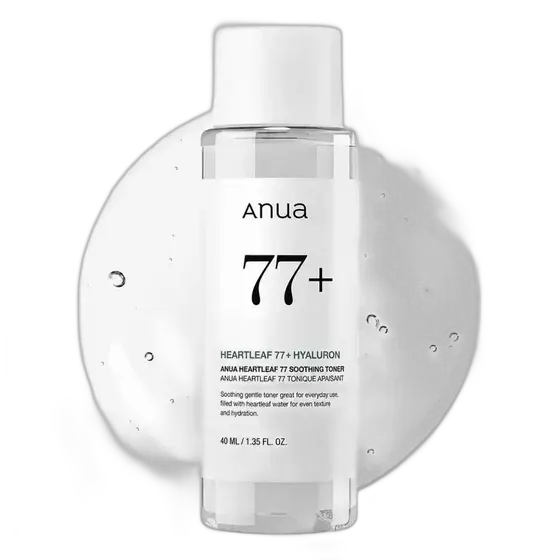 Facial Toner Anua Heartleaf 77+ Hyaluron Soothing 40ml