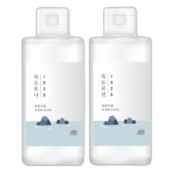 Skincare Toner Round Lab 1025 Dokdo + Dokdo Lotion 200ml