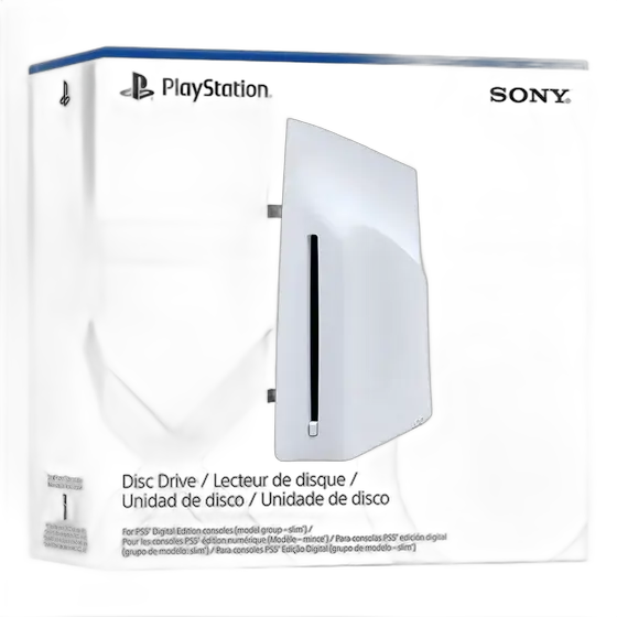 Playstation 5 Slim Disc Drive Color White