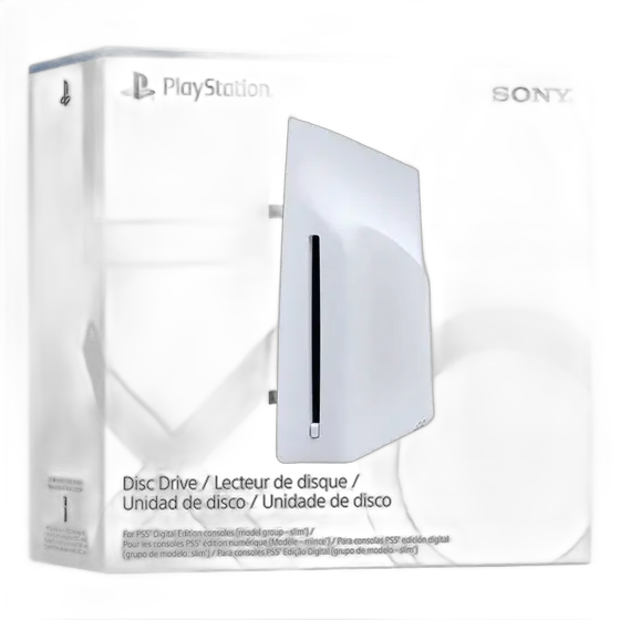 Playstation 5 Slim Disc Drive Color White