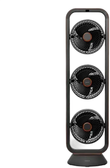Triple Fan Spirit Robot Black Tobacco 127v