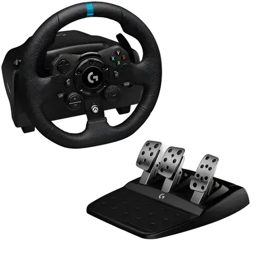 Logitech G923 Gaming Wheel Xbox X S Xbox One PC with Pedal