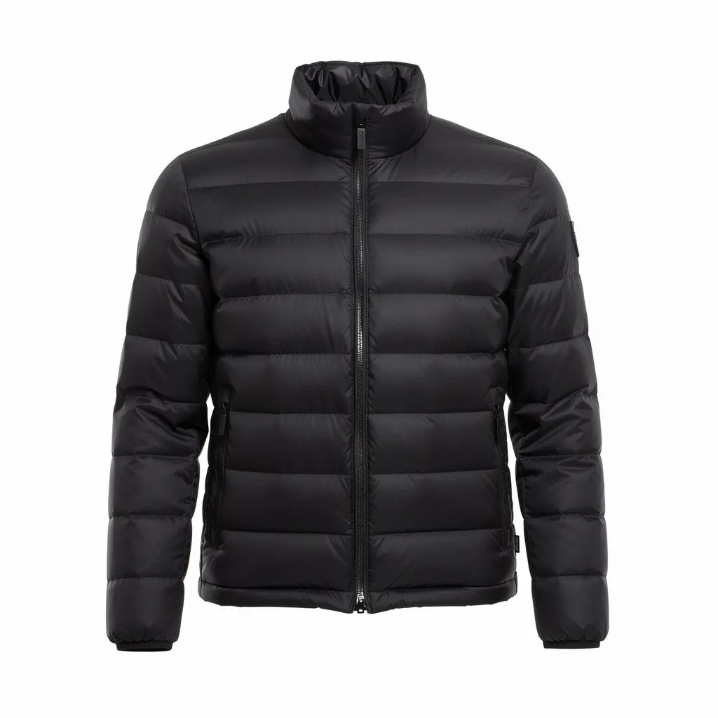 800-Fill Down Puffer Jacket Black Wish Drop
