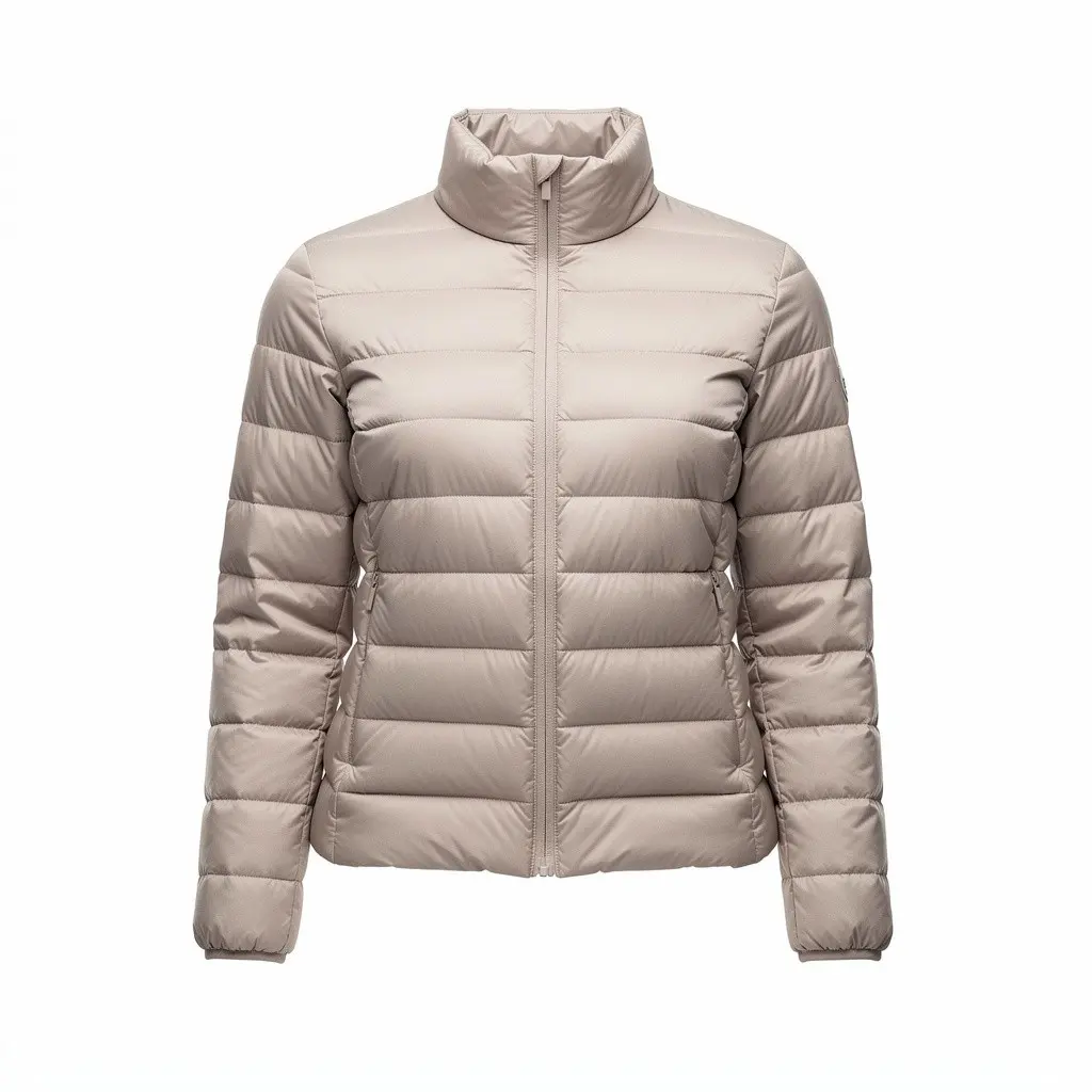 800-Fill Down Puffer Jacket Cropped Zero-Checkout Edition