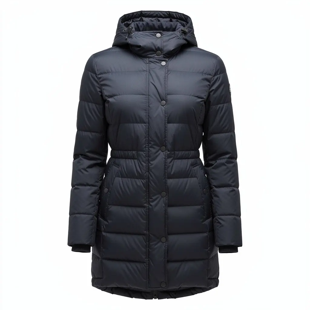 800-Fill Down Puffer Jacket Long Parka Route-Ready