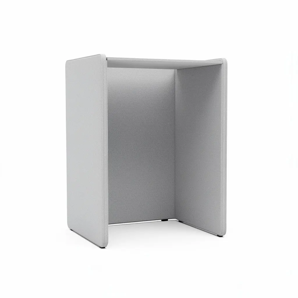 Acoustic Desk Booth Privacy Zero-Checkout Edition