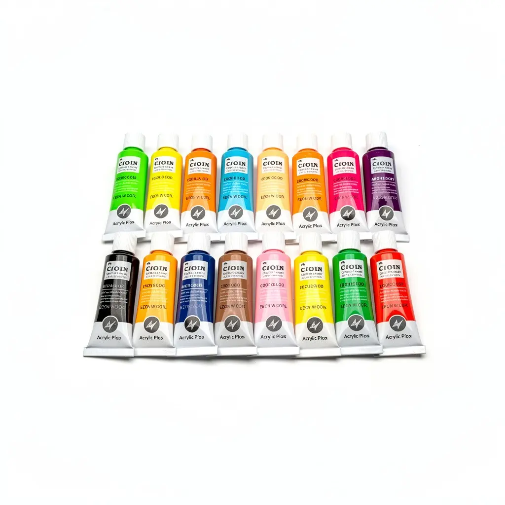 Acrylic Paint Set (24) Neon Wish Drop