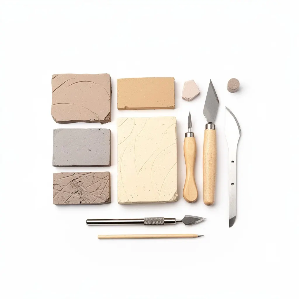 Air-Dry Clay Set Tools-Incl Dopamine Variant