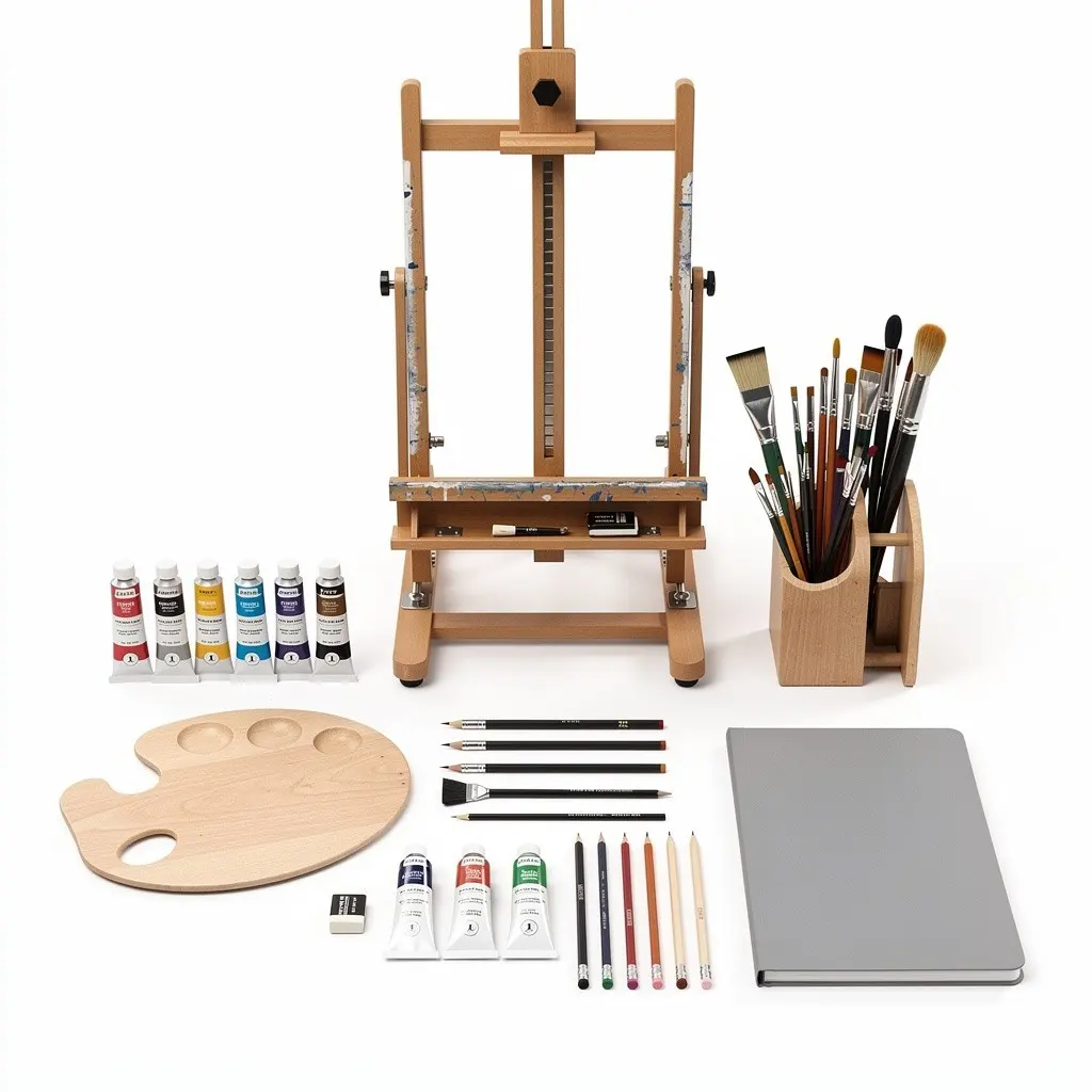 Art Easel Set Deluxe Zero-Checkout Edition