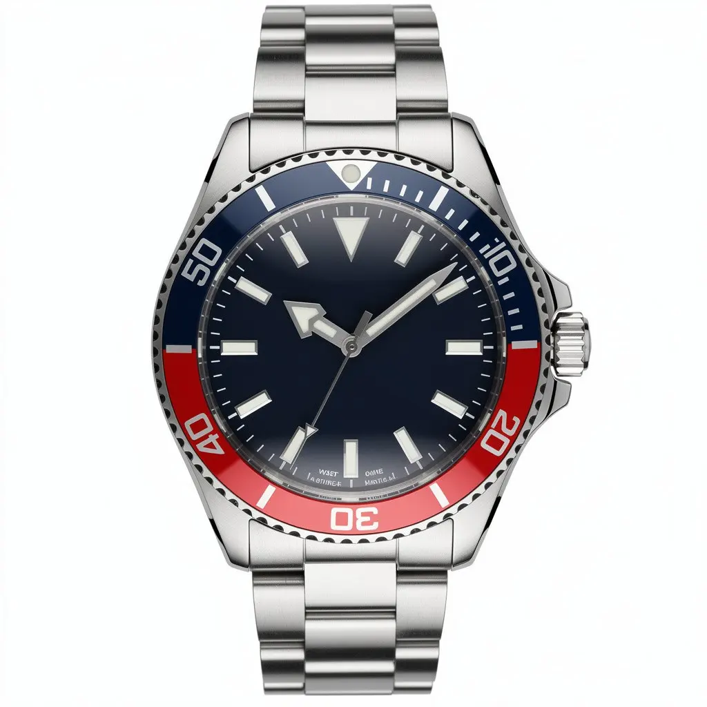 Automatic Dive Watch Pepsi Wish Drop