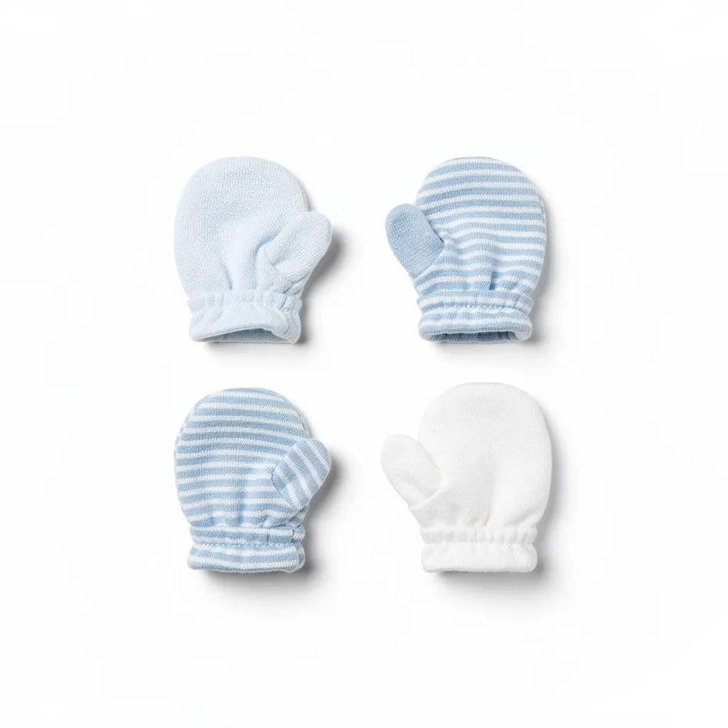 Baby Teether Set 4pk Mitten Zero-Checkout Edition