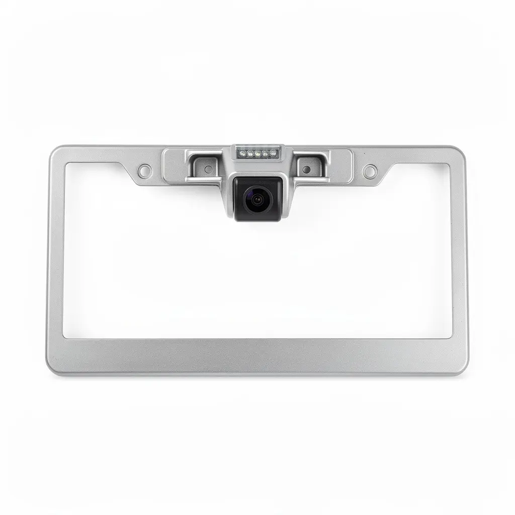 Backup Camera Wireless License-Plate Wish Drop