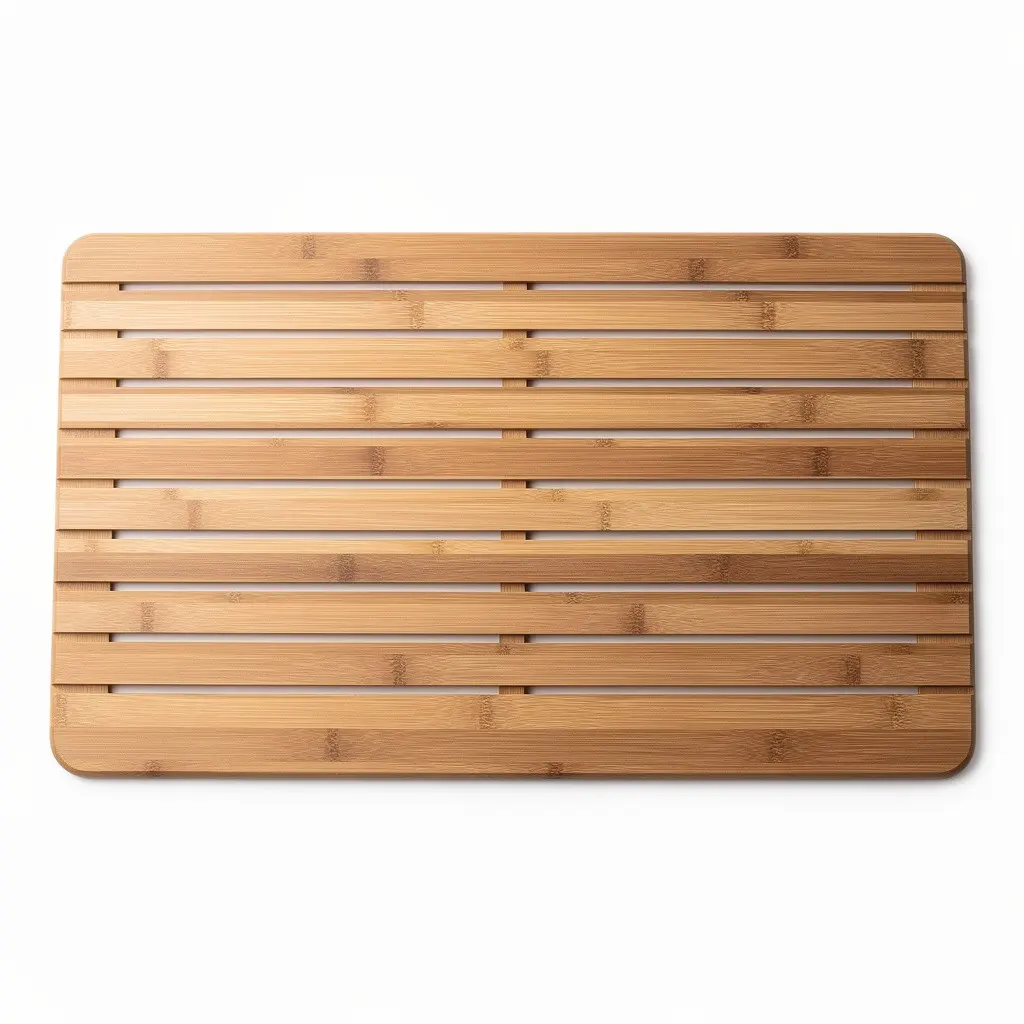 Bamboo Bath Mat Large Zero-Checkout Edition