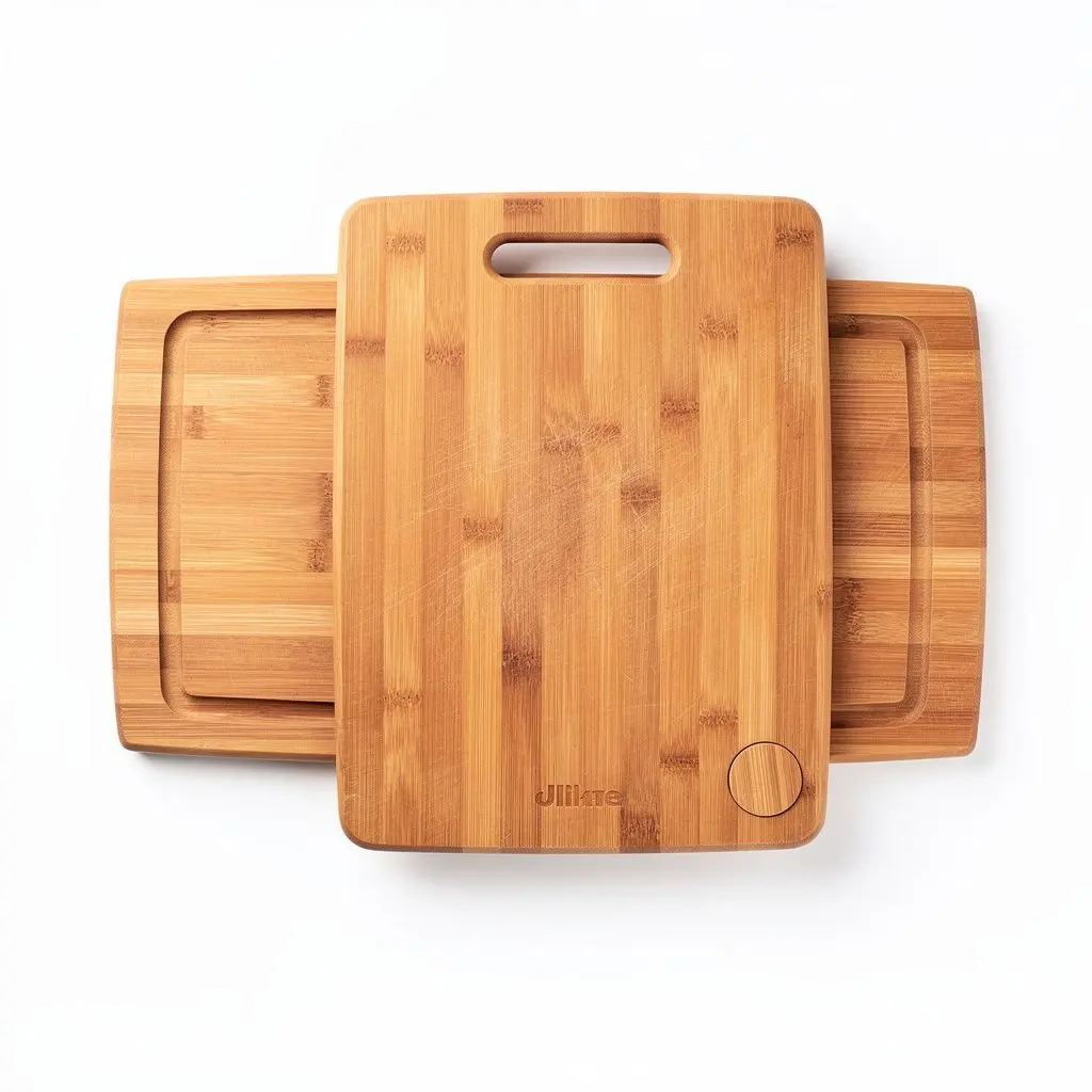 Bamboo Cutting Board Set Magnetic Zero-Checkout Edition