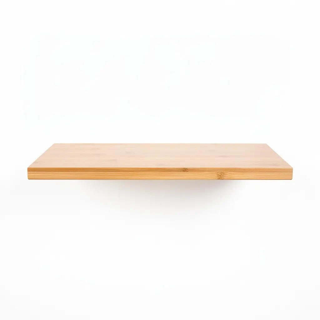 Bathroom Shelf Floating Bamboo Route-Ready