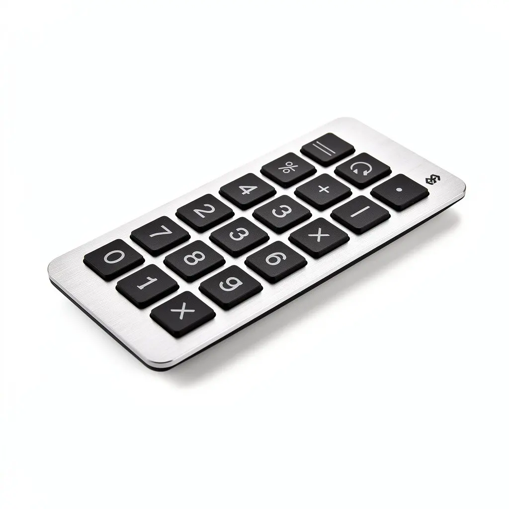 Bluetooth Number Pad Aluminum Wish Drop