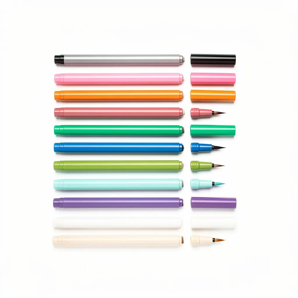 Brush Pen Lettering Set Dual-Tip Zero-Checkout Edition