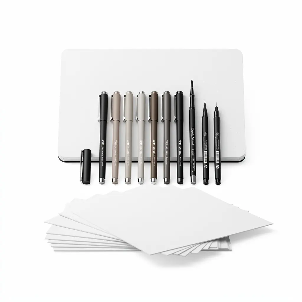 Brush Pen Lettering Set Pro Dopamine Variant