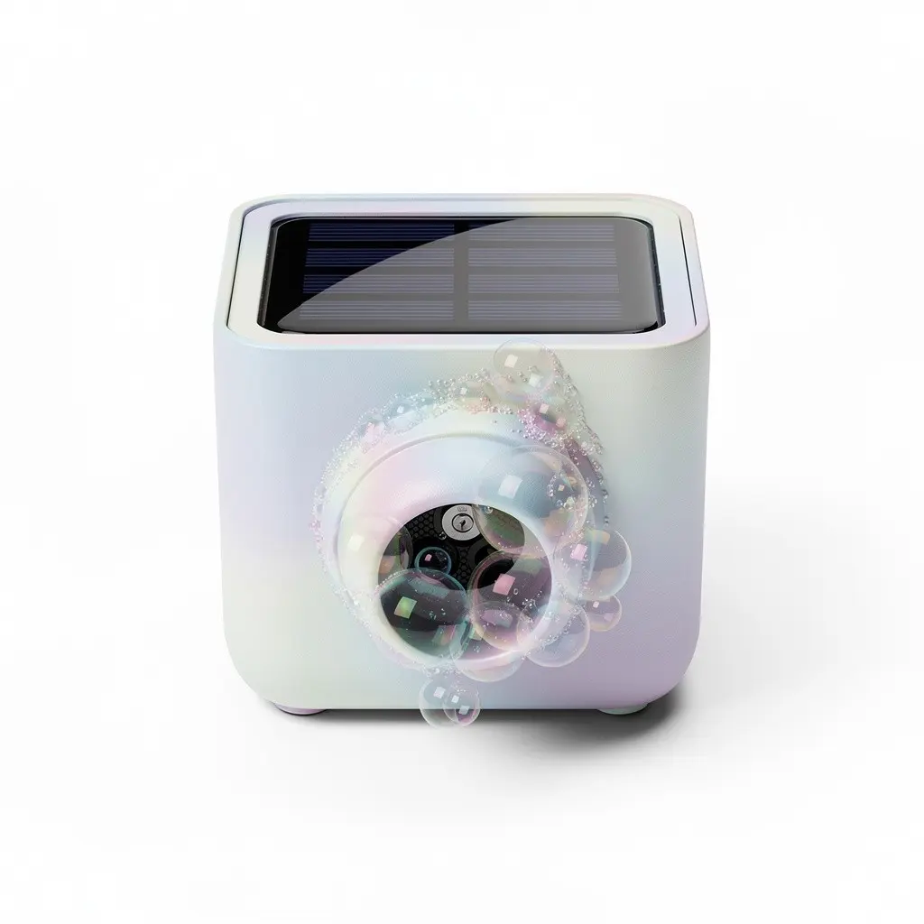 Bubble Machine Automatic Solar Zero-Checkout Edition