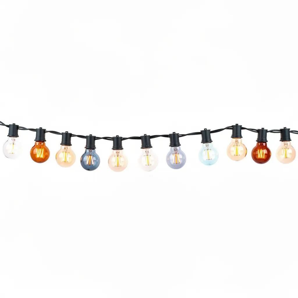 Cafe String Lights Color Route-Ready