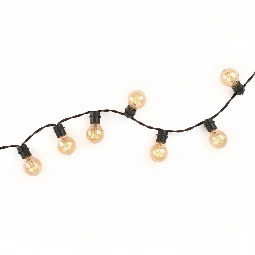 Cafe String Lights Edison Zero-Checkout Edition