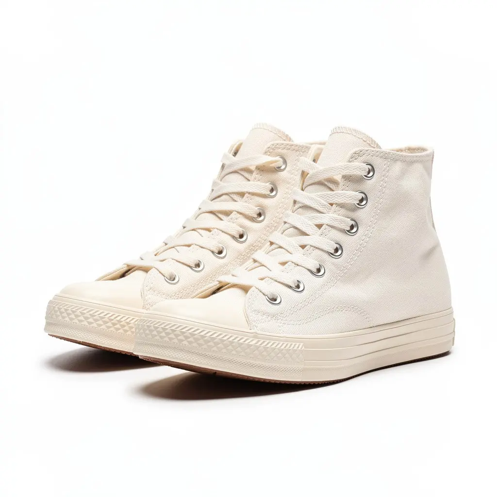 Canvas High-Tops Off-White Zero-Checkout Edition
