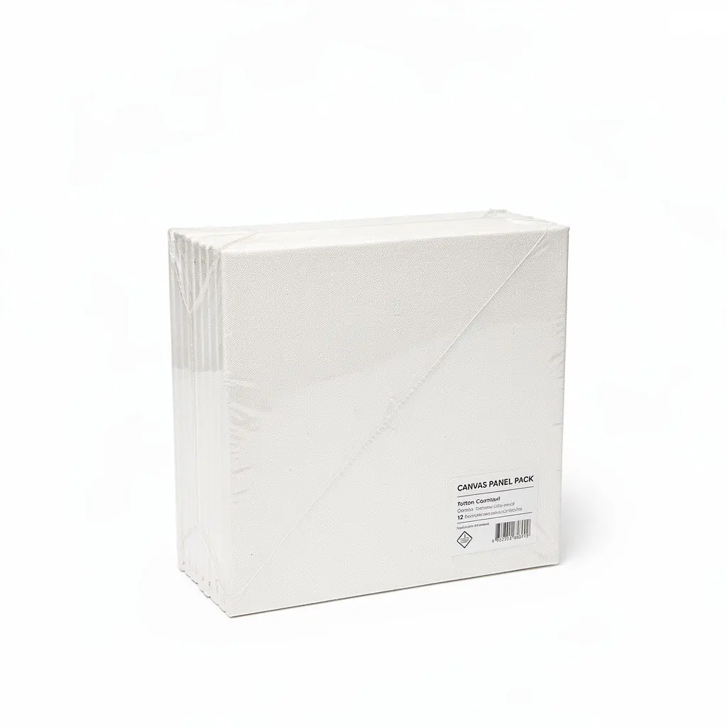 Canvas Panel Pack 12 Cotton Zero-Checkout Edition