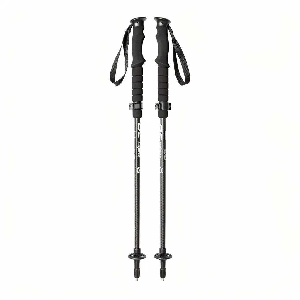 Carbon Trekking Poles Ultralight Cart Theater Cut