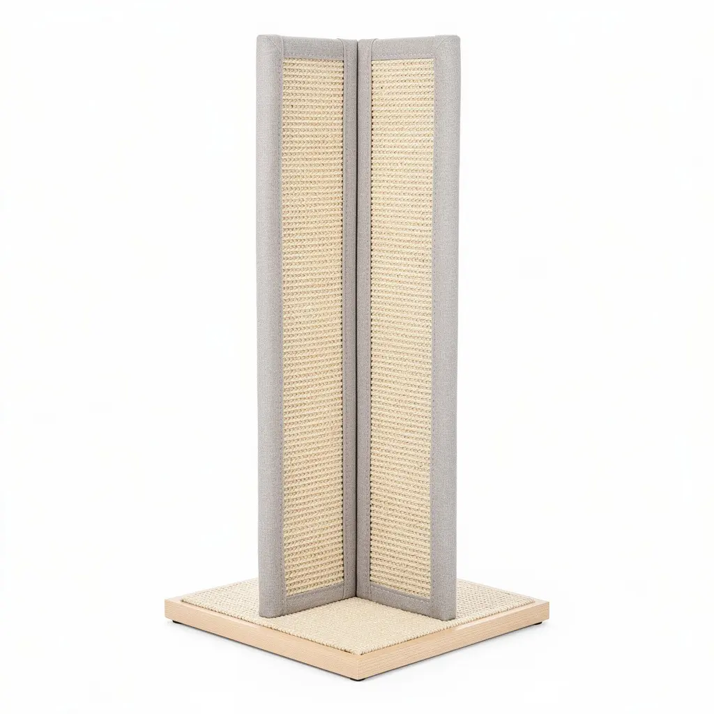 Cat Scratching Post Tall Corner Dopamine Variant