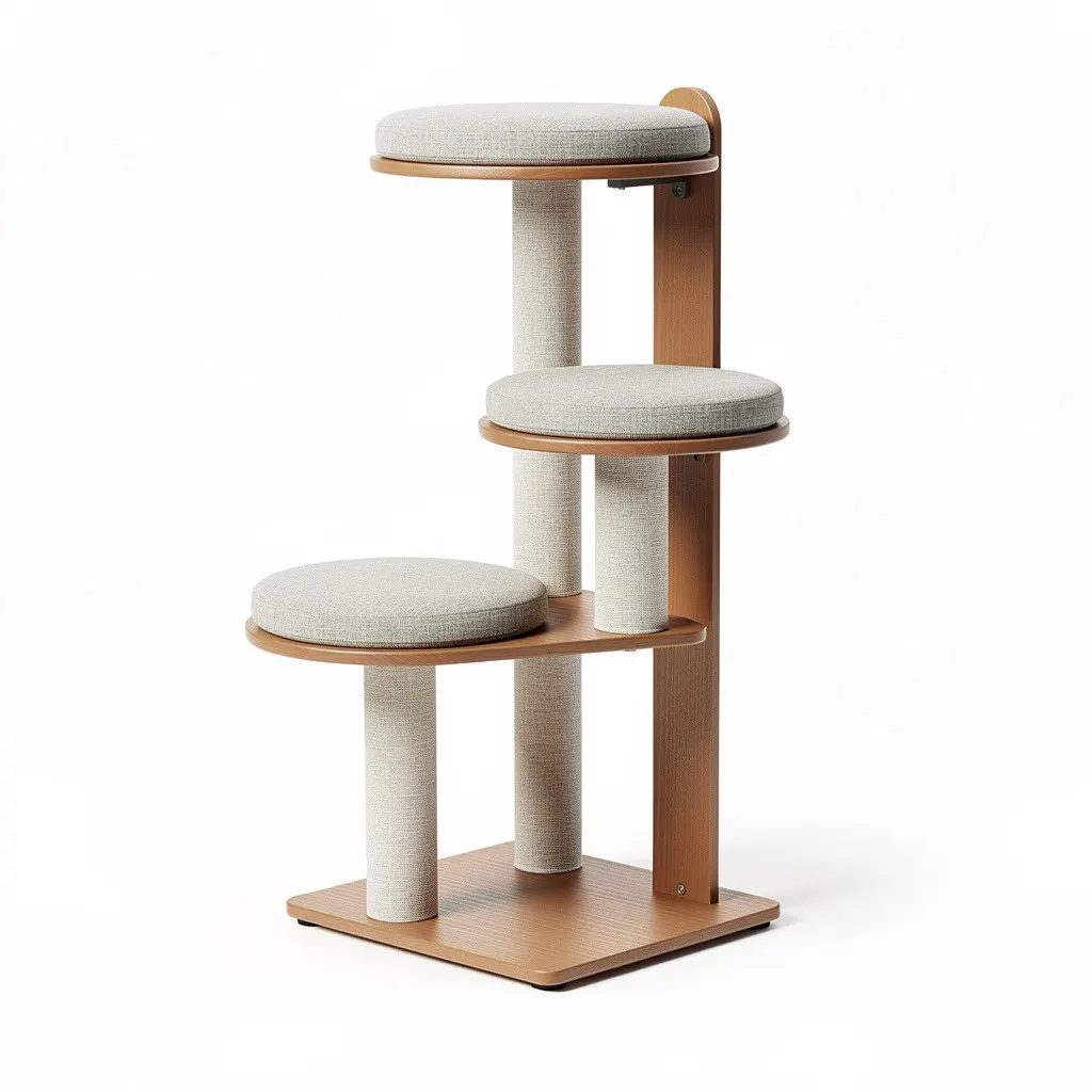 Cat Tree Tower Modern Zero-Checkout Edition