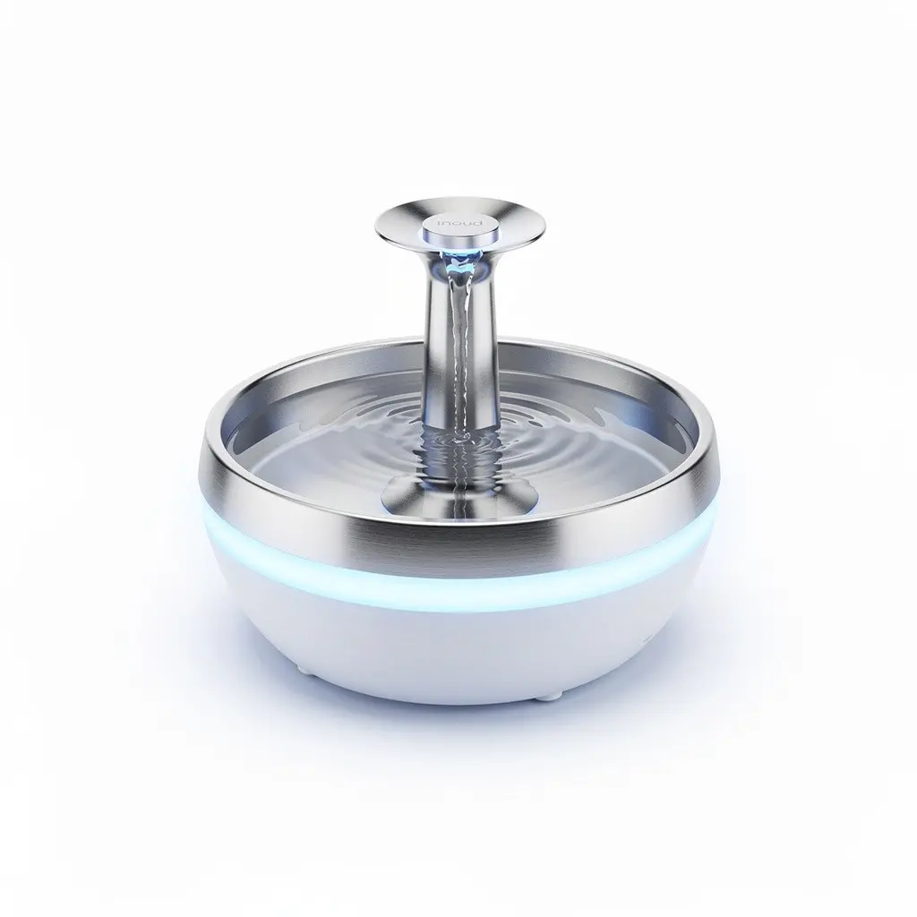 Cat Water Fountain LED Wish Drop