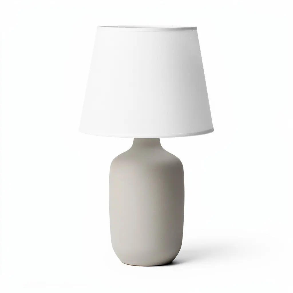 Ceramic Table Lamp Matte Dopamine Variant