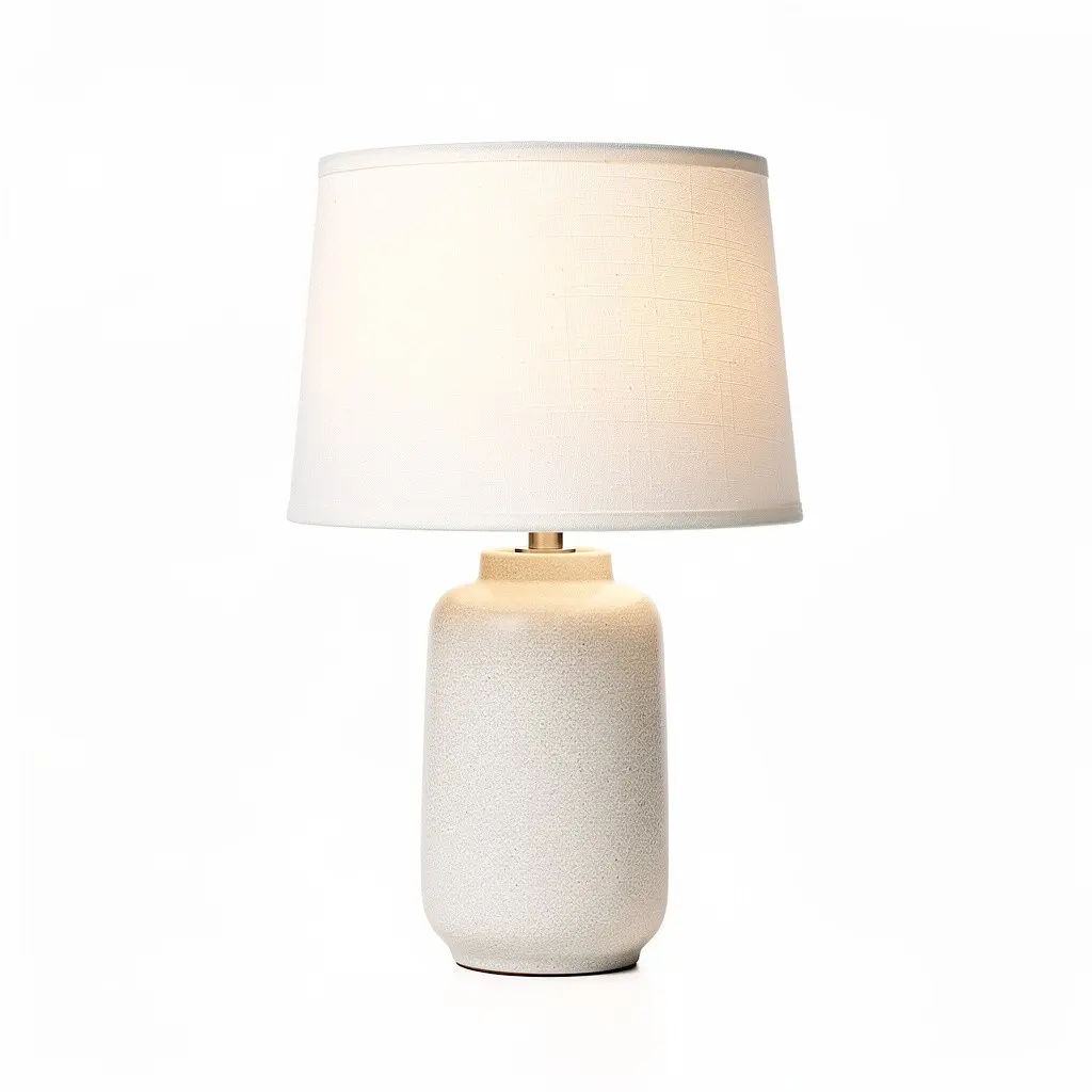 Ceramic Table Lamp Textured Wish Drop