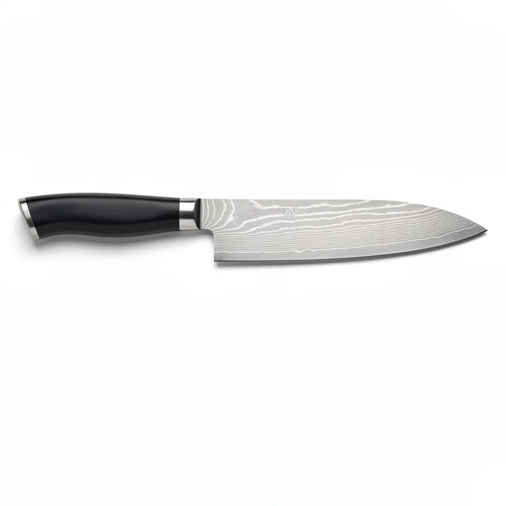 Chef's Knife 8" Damascus Cart Theater Cut