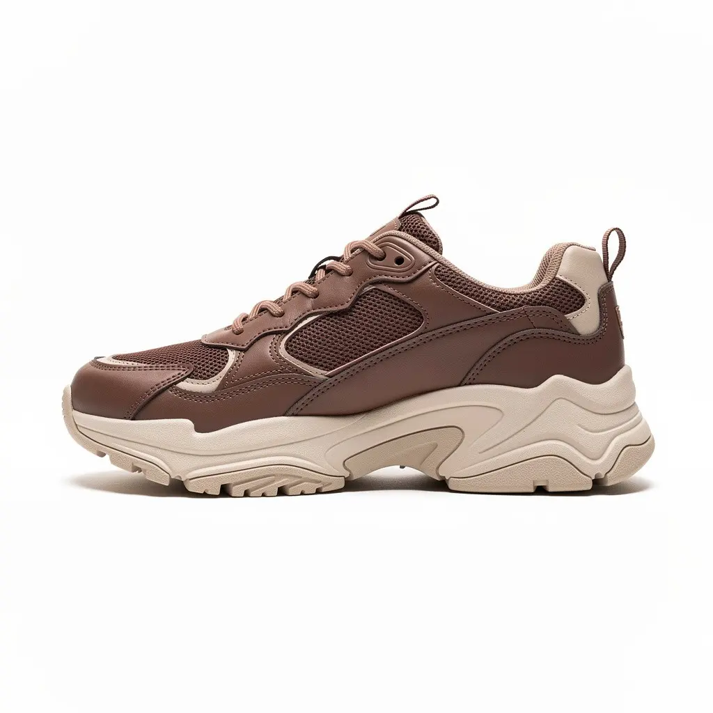 Chunky Dad Sneakers Mocha Wish Drop