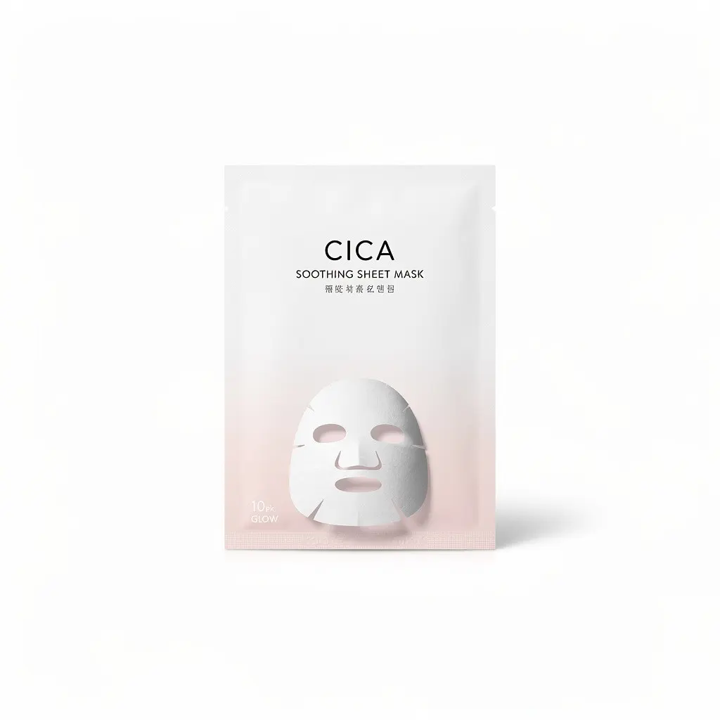 Cica Soothing Sheet Mask (10pk) Glow Route-Ready