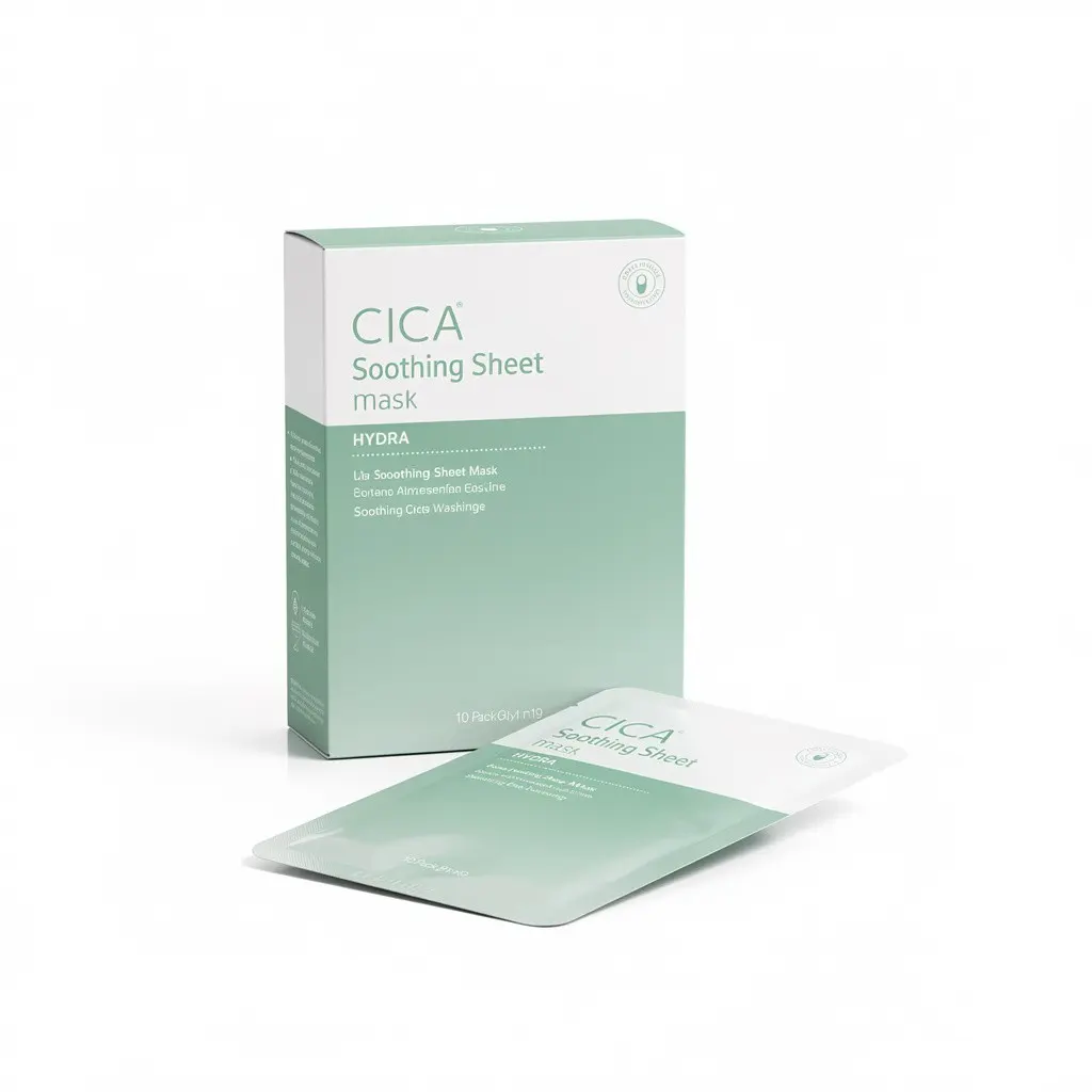 Cica Soothing Sheet Mask (10pk) Hydra Zero-Checkout Edition