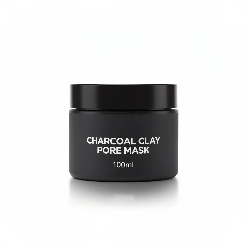 Clay Pore Mask 100ml Charcoal Wish Drop