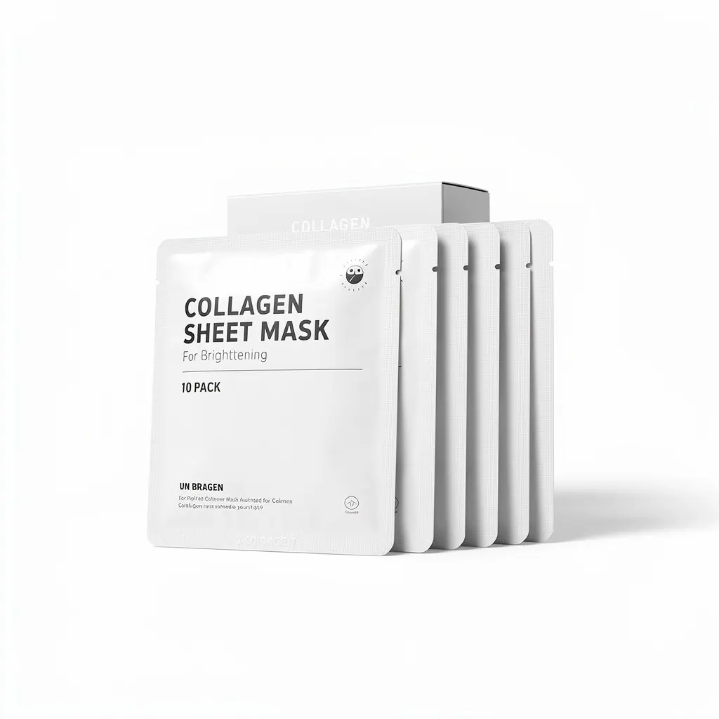Collagen Sheet Mask 10pk Brightening Route-Ready