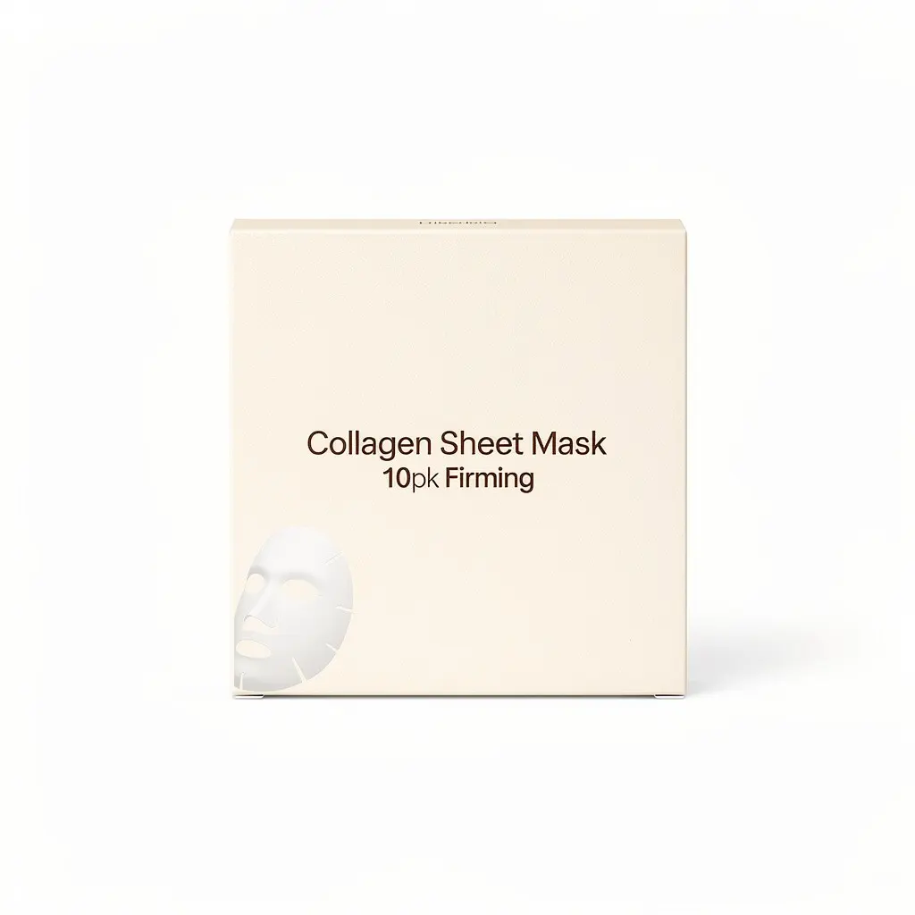 Collagen Sheet Mask 10pk Firming Zero-Checkout Edition