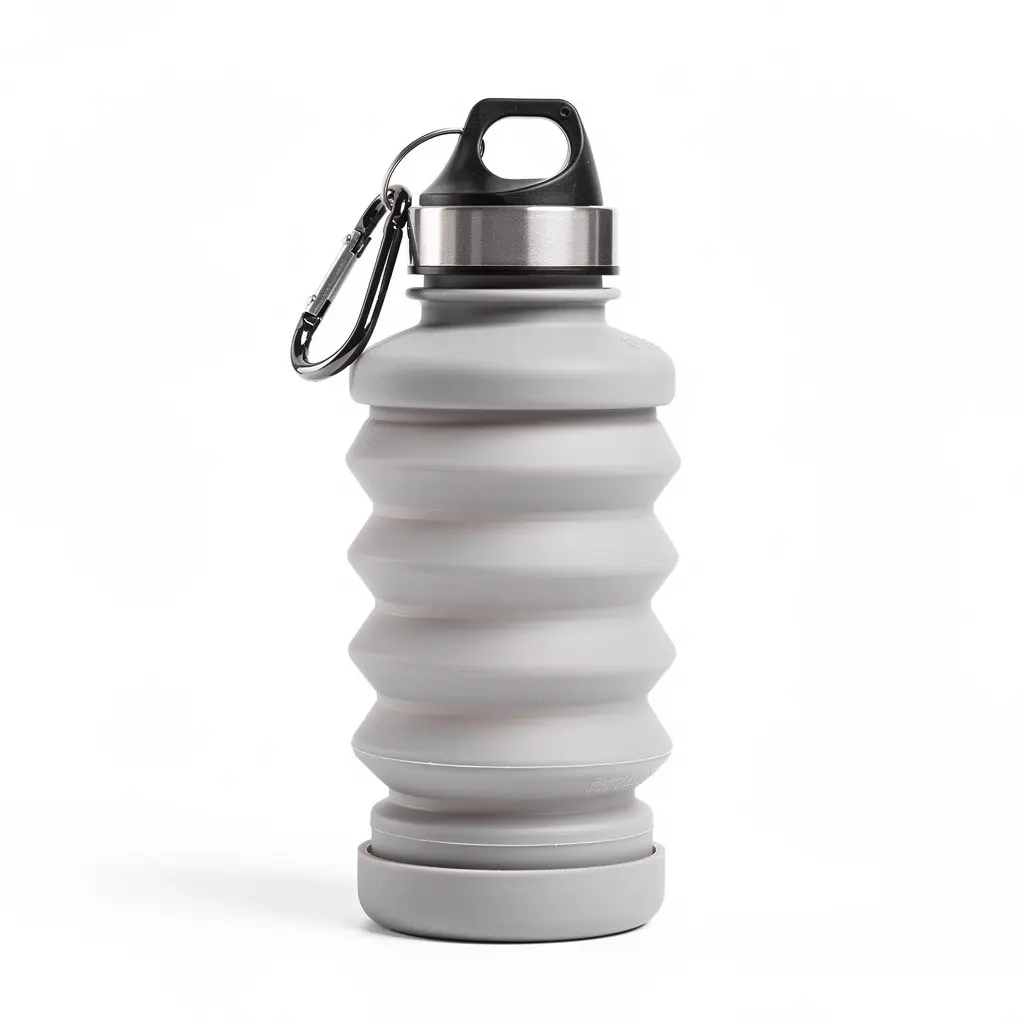 Collapsible Water Bottle Carabiner Wish Drop