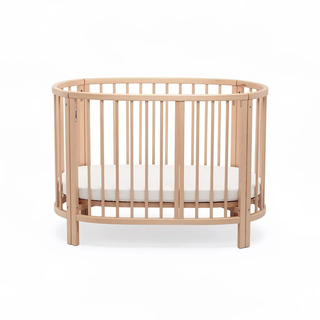 Convertible Crib Round Cart Theater Cut