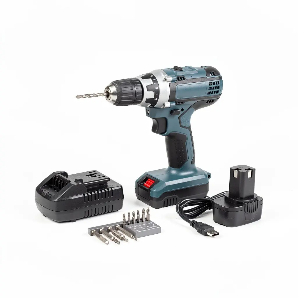 Cordless Drill Kit Combo Cart Theater Cut