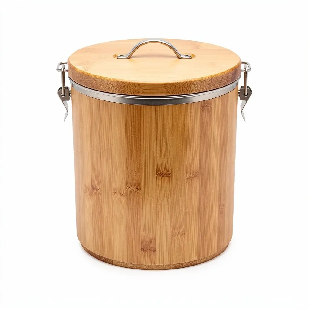 Countertop Compost Bin Bamboo Dopamine Variant
