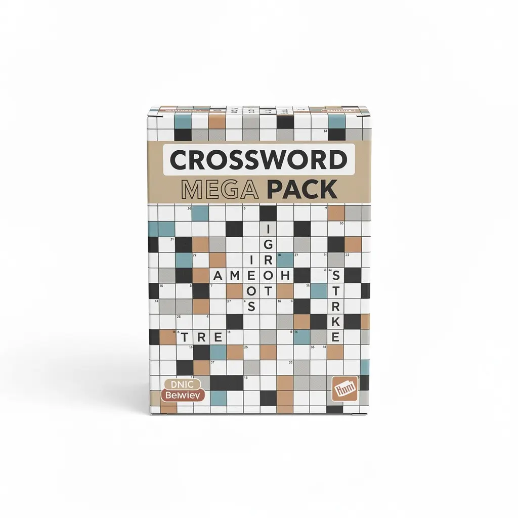 Crossword Mega Pack Themed Cart Theater Cut