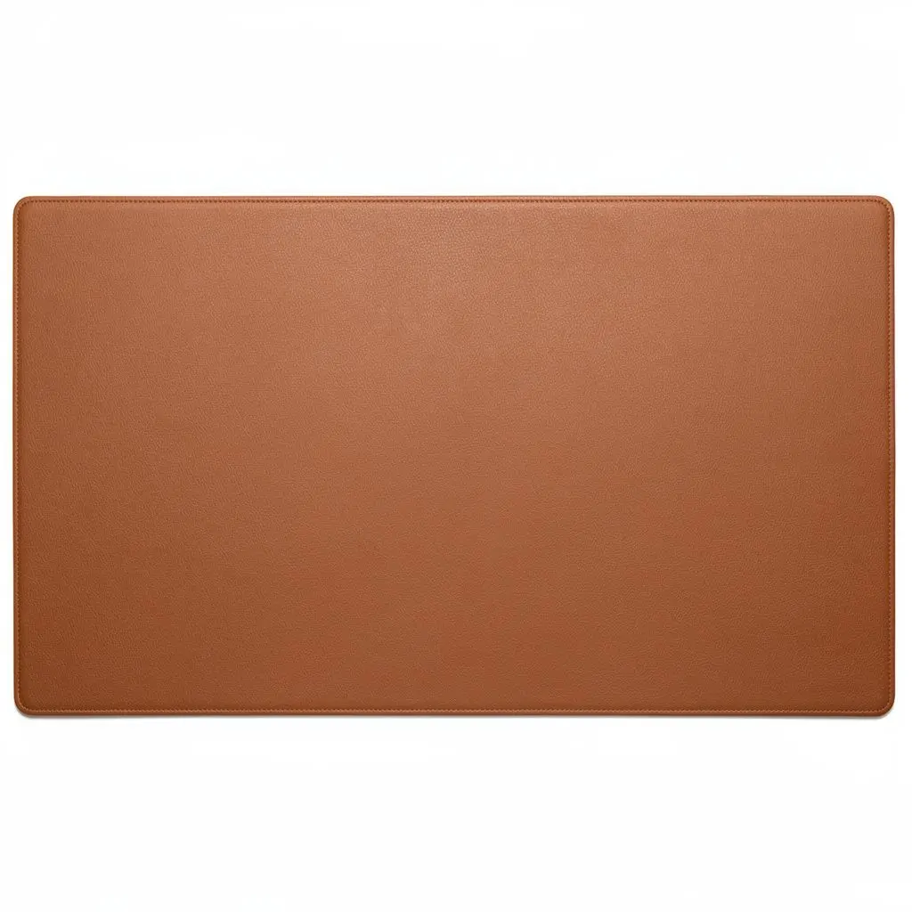 Desk Mat Leather Large Cart Theater Cut