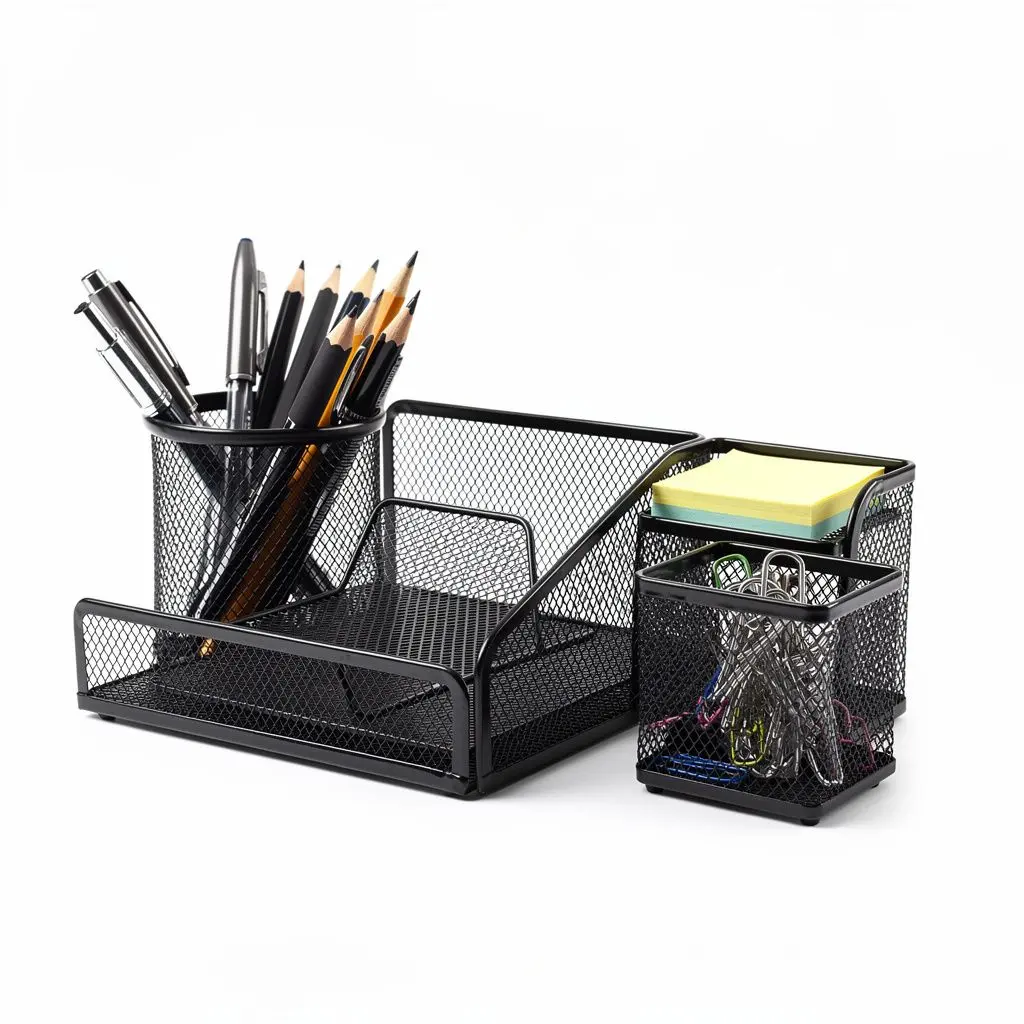 Desk Organizer Set Mesh Zero-Checkout Edition
