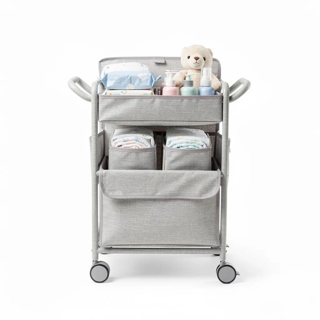 Diaper Caddy Organizer Cart Route-Ready