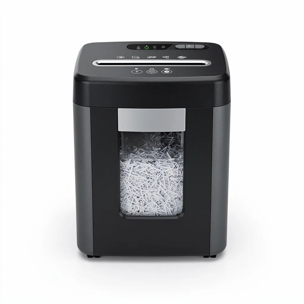 Document Shredder Cross-Cut Route-Ready
